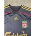 Liverpool 09/10 Away Black Long Sleeve Soccer Jersey